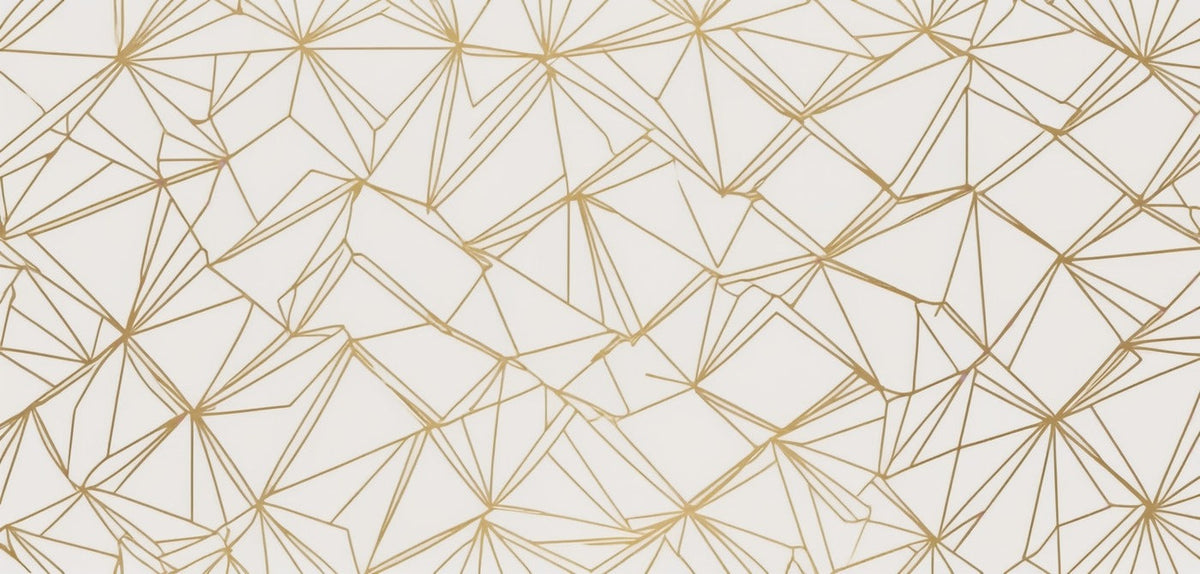 Papier Peint Abstrait - Géométrique Lignes Modernes