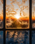 Landscape Wallpaper - Sunset through a Window