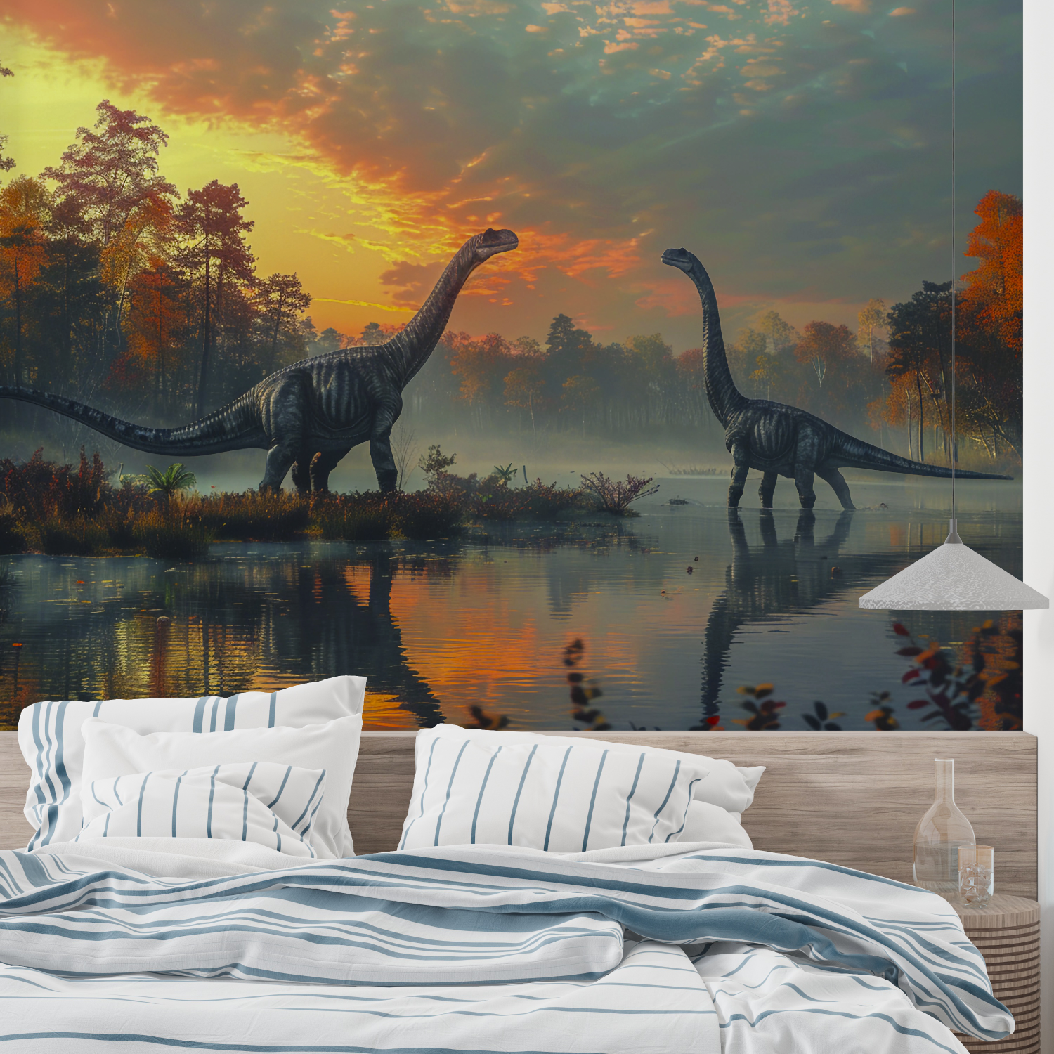 Dinosaur Panoramic Wallpaper