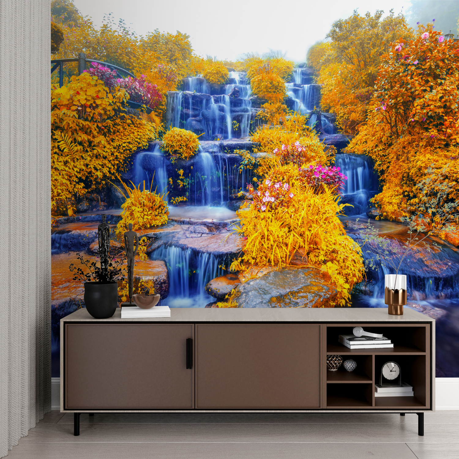 Landscape Wallpaper - Enchanted Waterfall