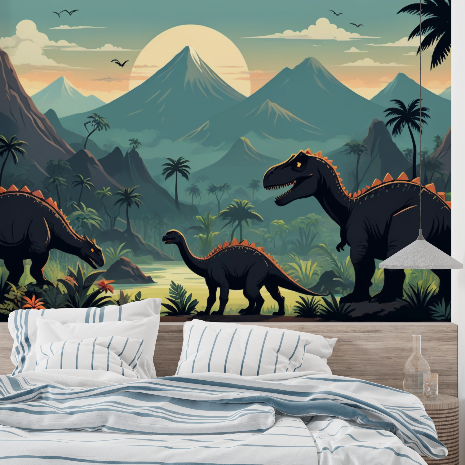 Dinosaur Panoramic Wallpaper
