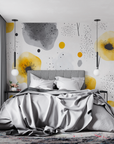 Nature Wallpaper - Yellow Watercolor Poppies