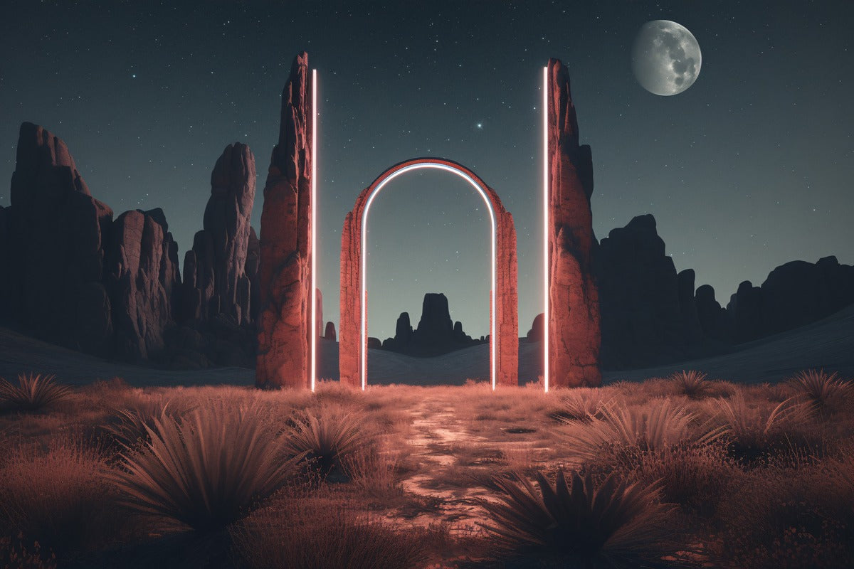 Futuristic Wallpaper - Portal to the Stars