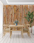 Wood Wallpaper - Bamboo Wall