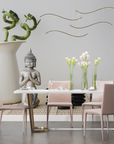 Japanese Wallpaper - Buddha Statue and White Zen Decor