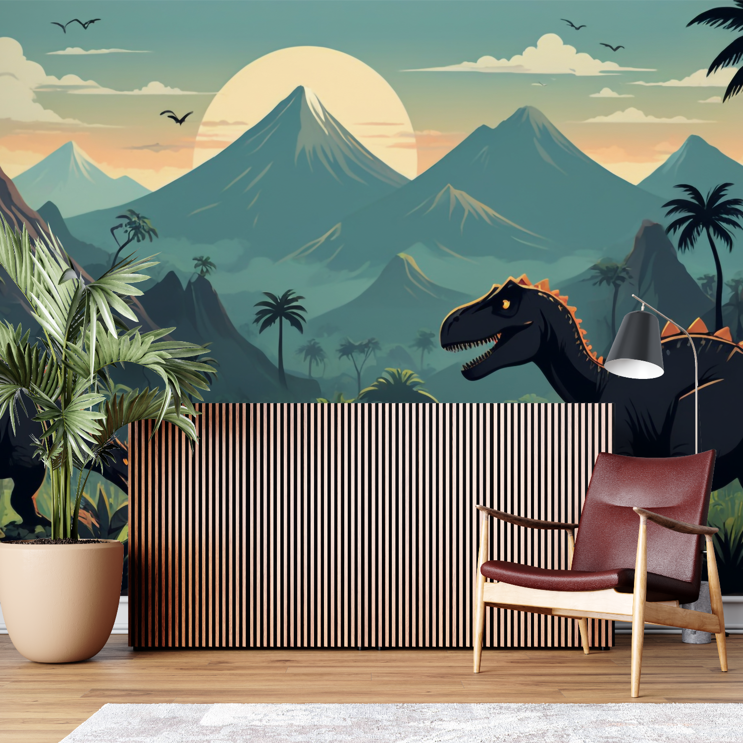 Dinosaur Panoramic Wallpaper