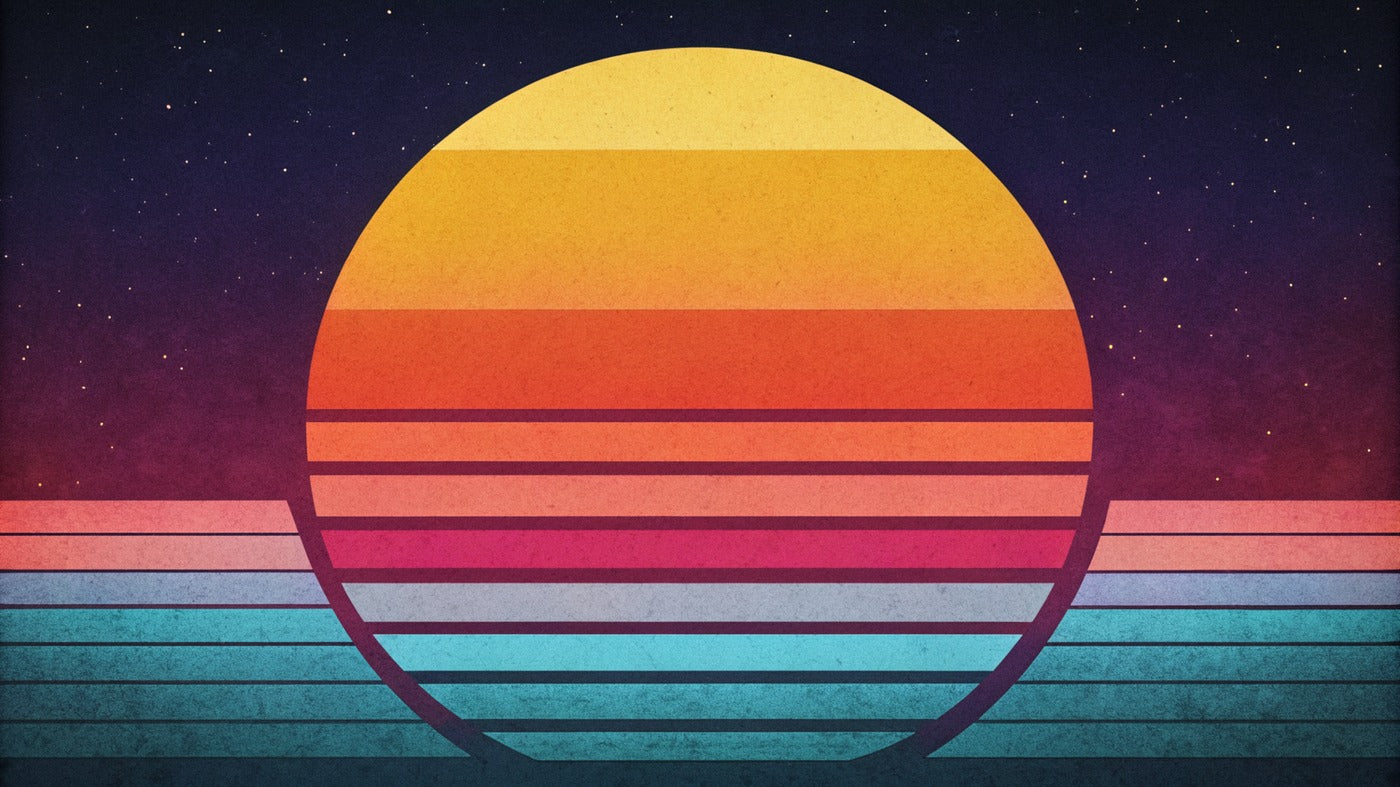 Retro Wallpaper - Psychedelic Escape