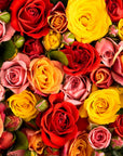 Floral Wallpaper - Bouquet of Vibrant Roses