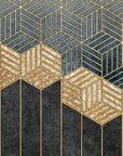 Geometric Wallpaper - Cubic Illusion