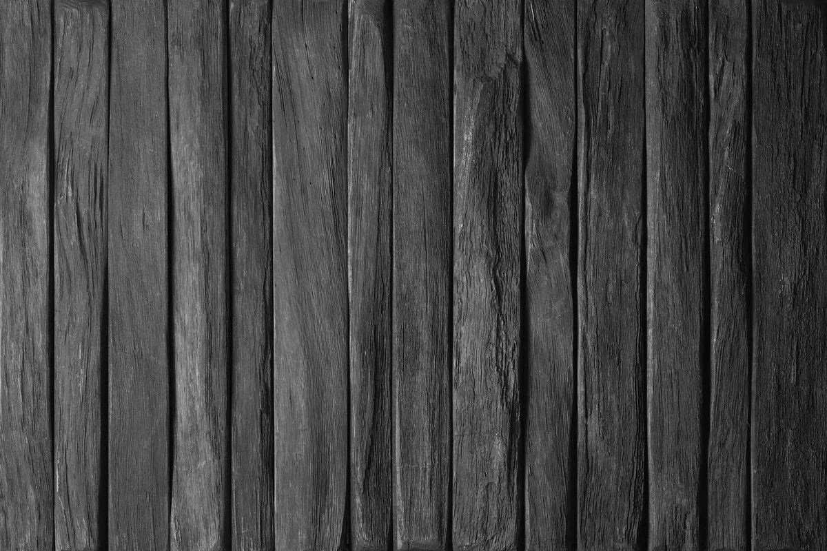 Papier Peint Bois - Planches Grises