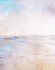 Watercolor wallpaper – Soft and bright seascape