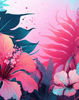Papier Peint Design - Paysage Tropical