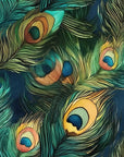 Papier Peint Exotique - Plumes De Paon