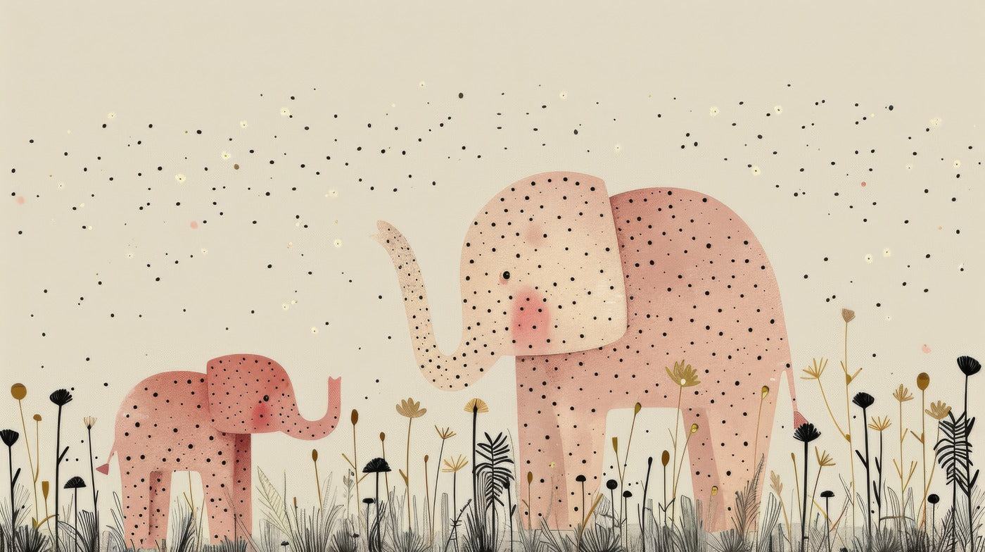 Animal Wallpaper - Elephant Elegance