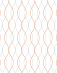 Papier Peint Géométrique - Vagues Linéaires