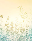 Papier Peint Illustration - Fleurs Ensoleillées