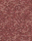 Papier Peint Pierre - Mur de Briques Rouge Bordeaux