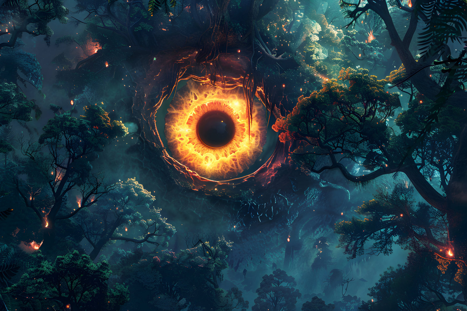 Magic Wallpaper – Eye of the Forest