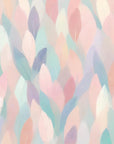 Nature wallpaper – Light pastel feathers
