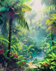 Papier Peint Exotique - Jungle Tropicale