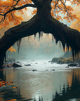 Fantasy Wallpaper – Mystical Tree Arch