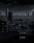 Urban Wallpaper – Lunar Night City