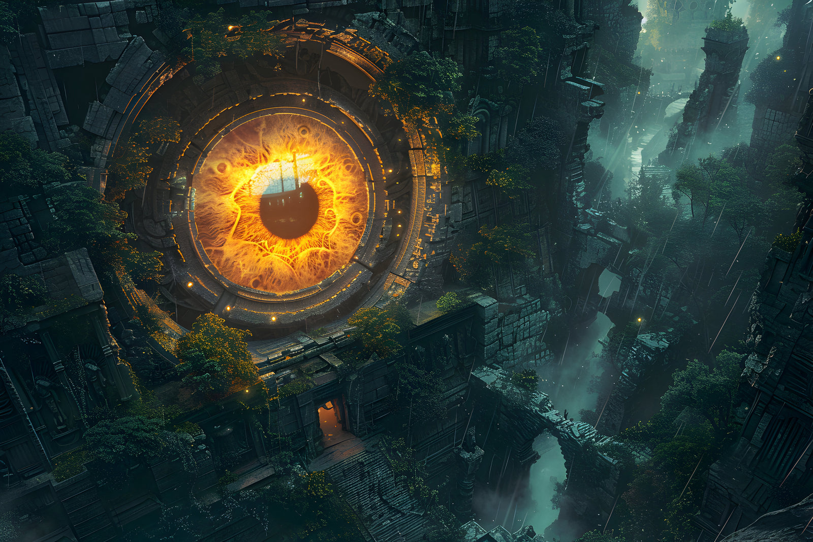 Magic Wallpaper – Portal of the Ancient Eye