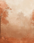 Nature wallpaper – Misty autumn forest