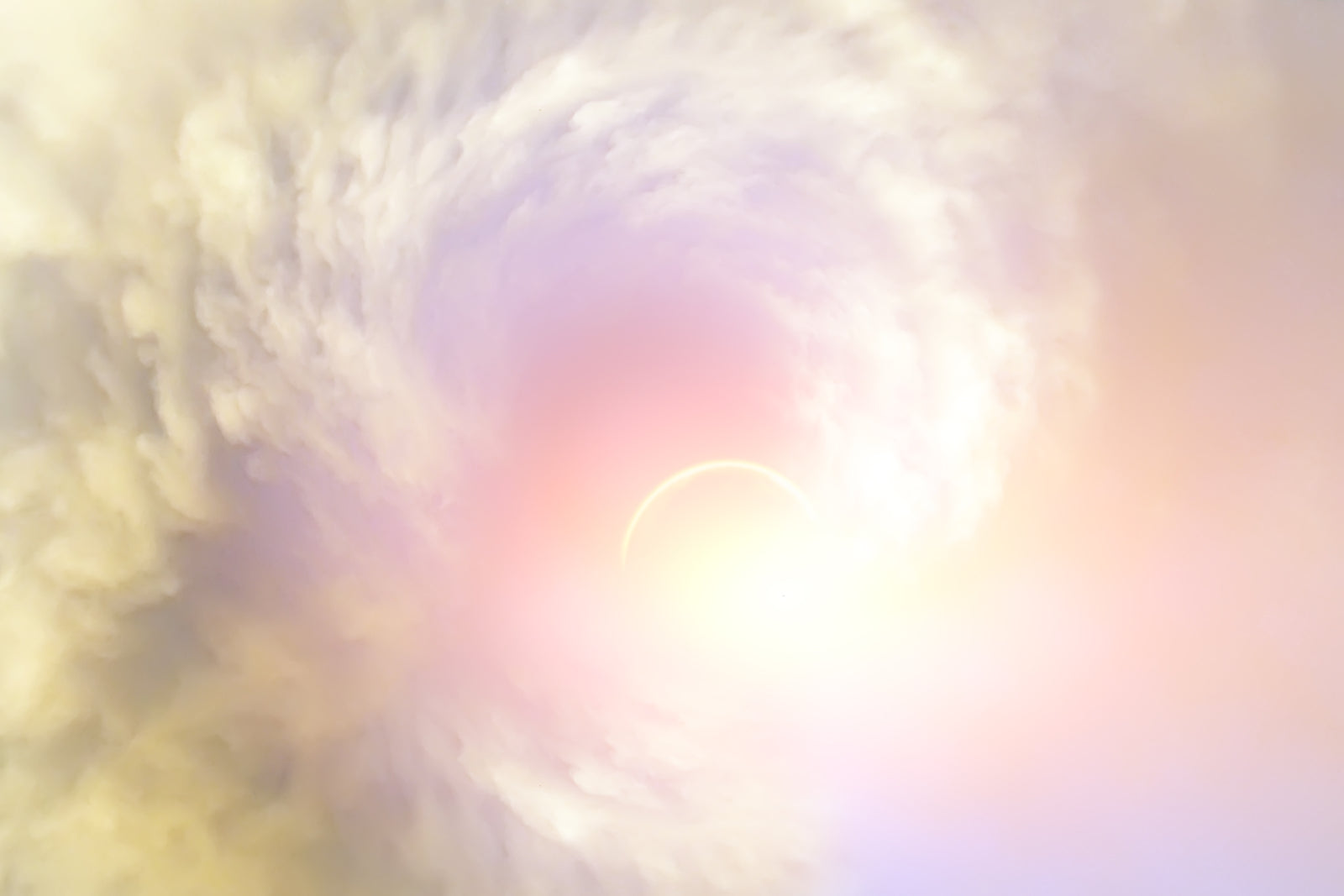 Abstract wallpaper – Celestial pastel light