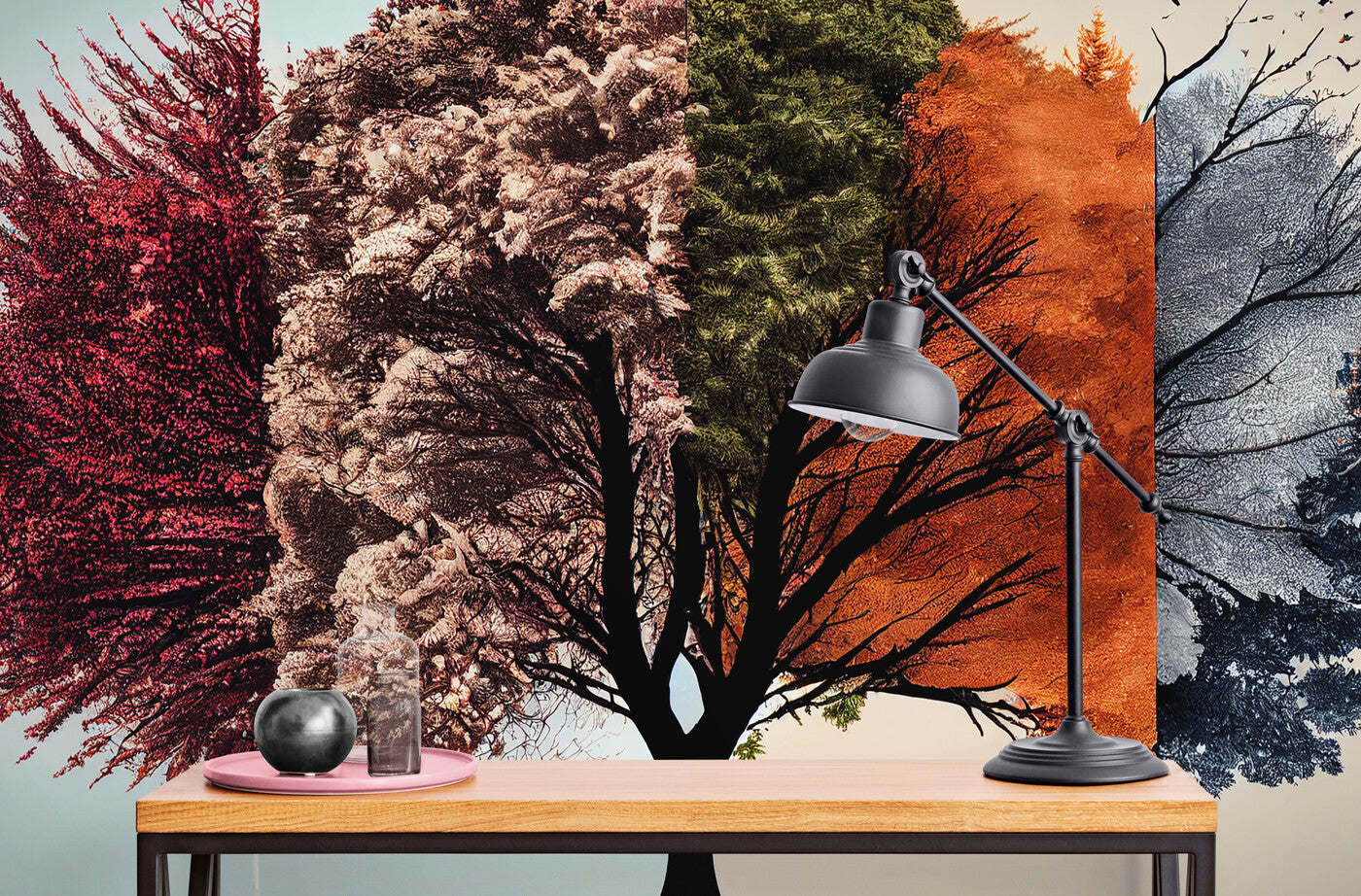 Forest Wallpaper - Cycle of the Seasons