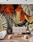 Papier Peint Exotique - Feuillage Tropical