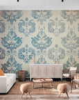 Papier Peint Baroque Américain - Style Vintage