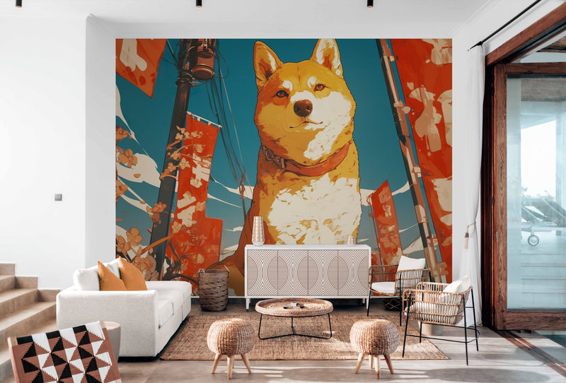 Papier Peint Japonais - Shiba