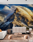Papier Peint Illustration - Montagne Imposante