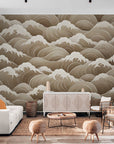 Papier Peint Japonais - Vagues Iconiques