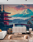 Papier Peint Japonais - Mont Fuji Majestueux