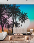 Papier Peint Moderne - Paysage Tropical