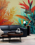Papier Peint Vintage - Plantes Tropicales Classiques