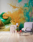 Papier Peint Abstrait - Mirage De Couleurs