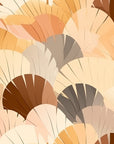 Abstract wallpaper – Retro fan pattern