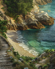 Landscape wallpaper – Secret rocky cove