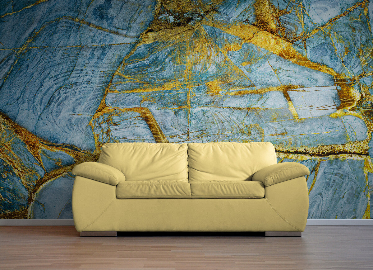 Stone Wallpaper - Golden Marble