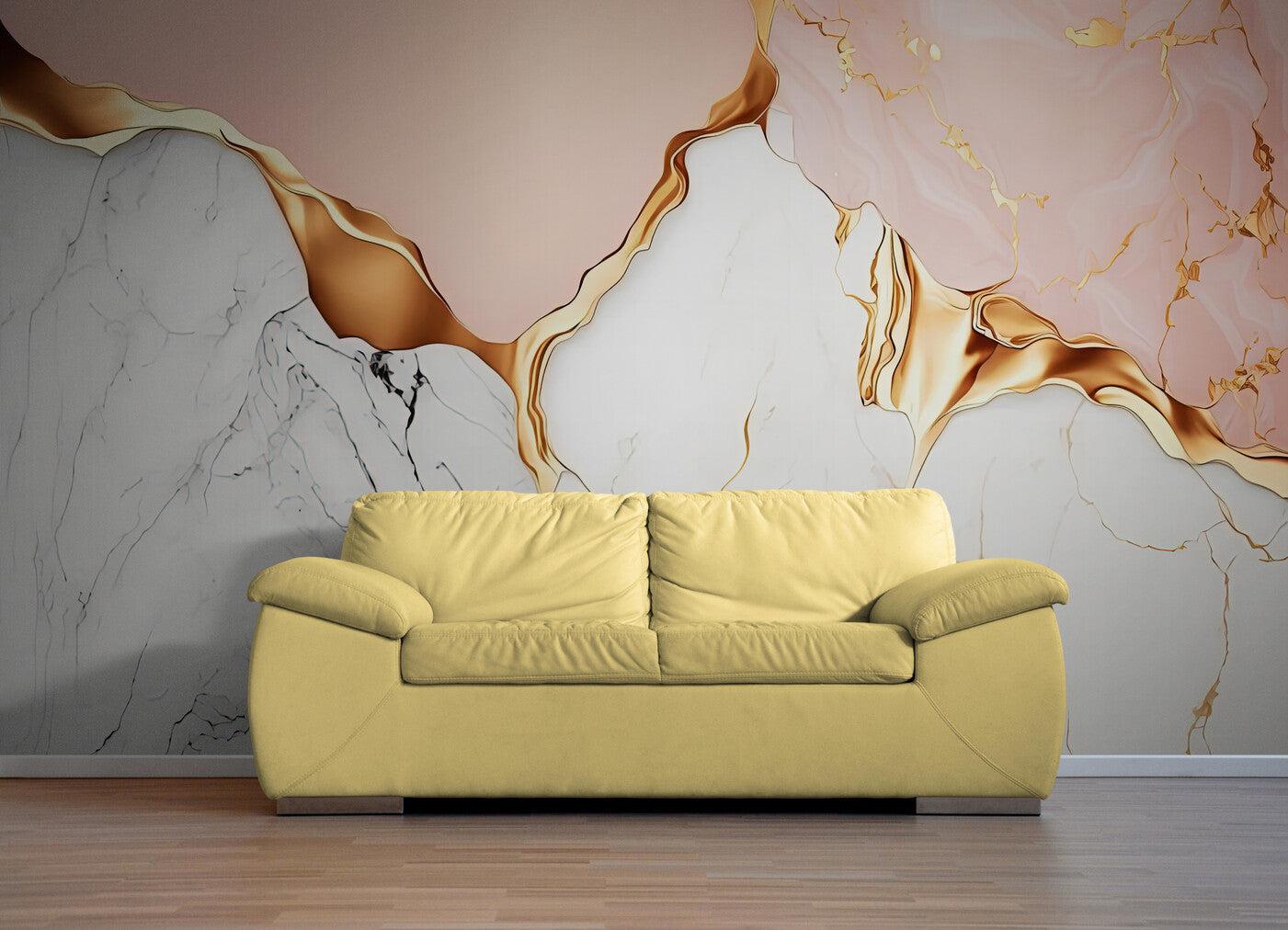 Stone Wallpaper - Sparkling Marble