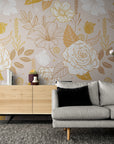 Floral Wallpaper - Roses and Bohemian Flowers