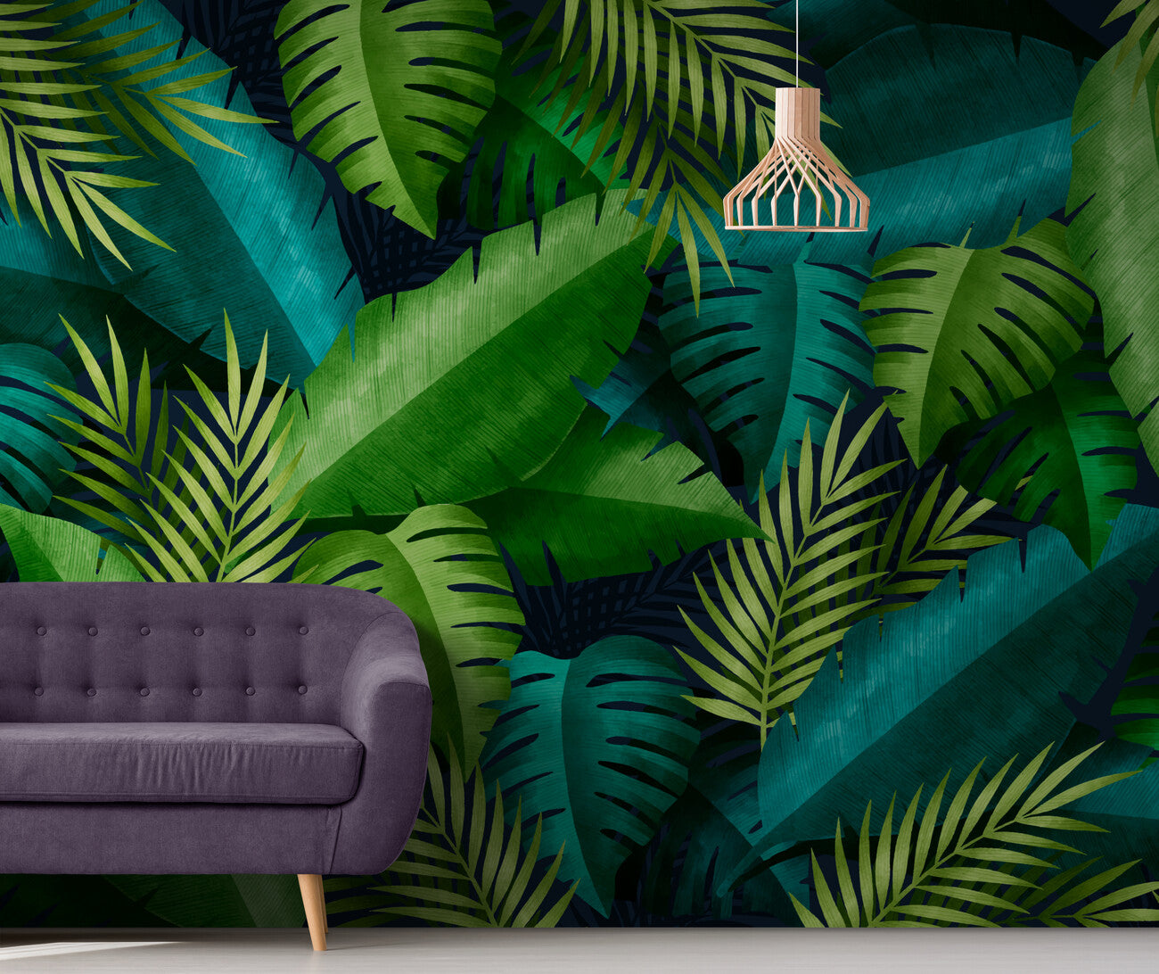 Tropical Wallpaper - Amazon Leaves