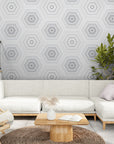 Geometric Wallpaper - Minimalist Hexagons