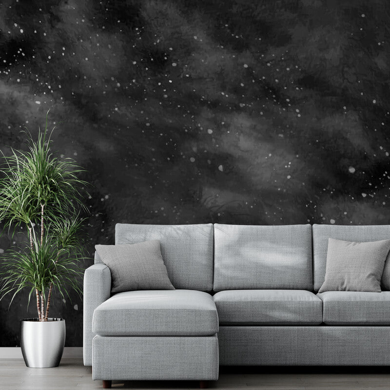 Black and White Wallpaper - Shades of Starry Mist