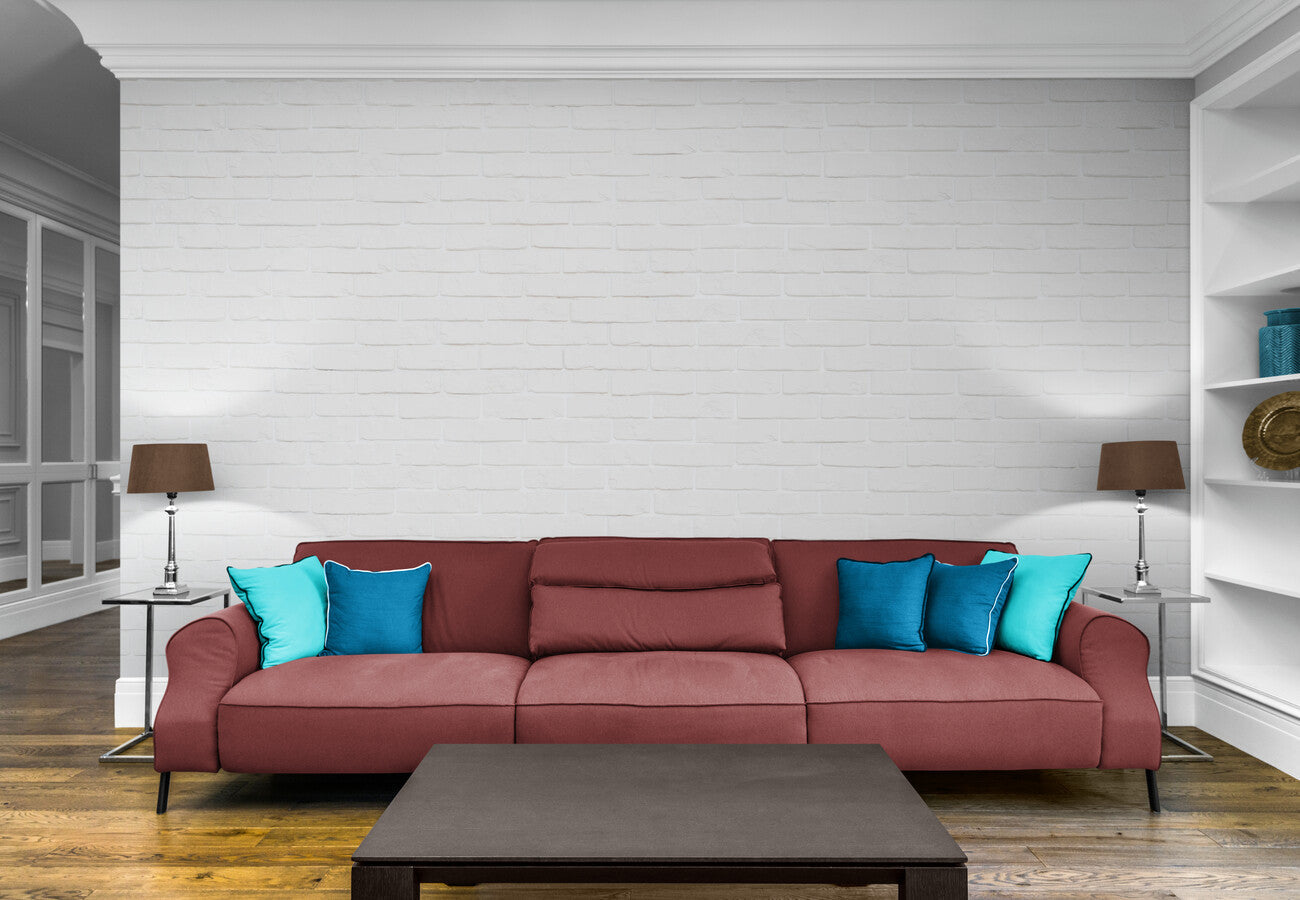 Retro Wallpaper - White Brick Wall