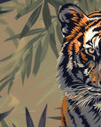 Papier Peint Animal - Tigre majestueux