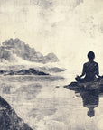 Wellness Wallpaper – Silent Meditation